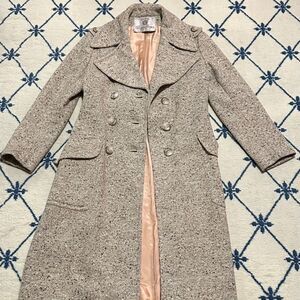 Rosenblum's x Jill Jr. Vintage 1960s Multicolored Wool Blend Princess Coat